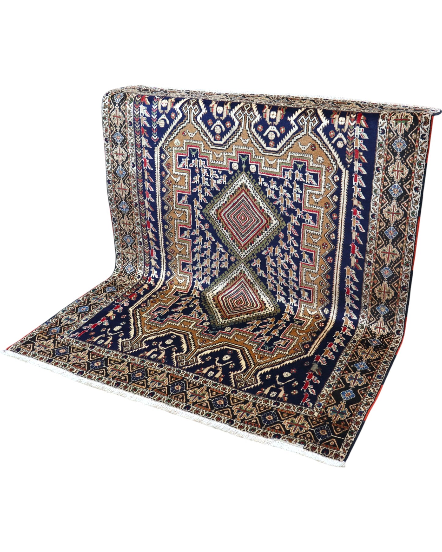 Tappeto afshar 195x156cm