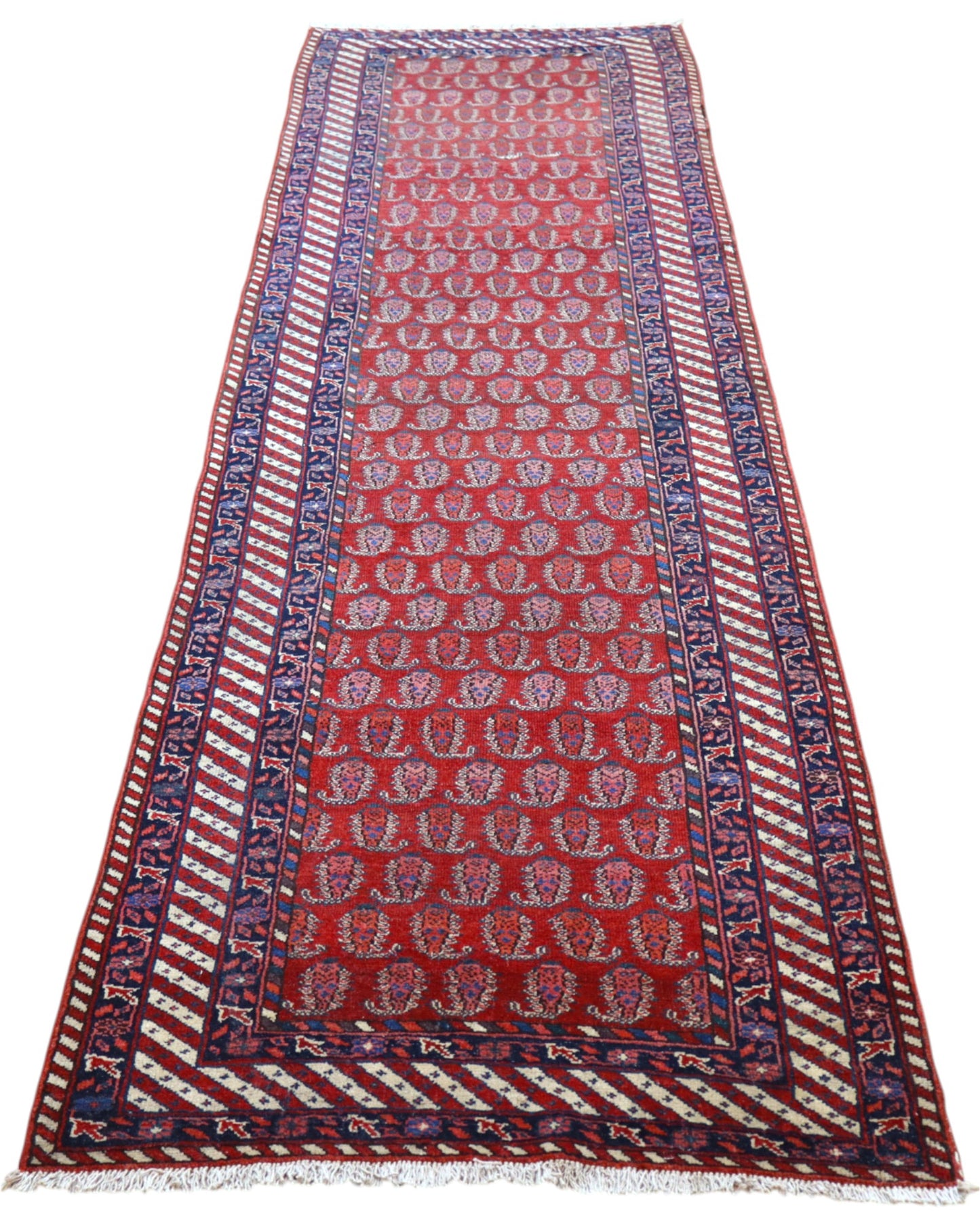 Tappeto antico bakhtiyari 322x85cm