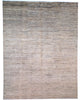 Tappeto moderno "Armonie Naturali", 357x273 cm, fondo beige con sfumature tono su tono, design semplice e contemporaneo, certificato di autenticità incluso.