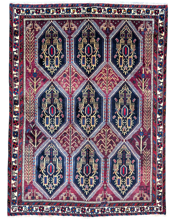 Tappeto afshar 185x153cm