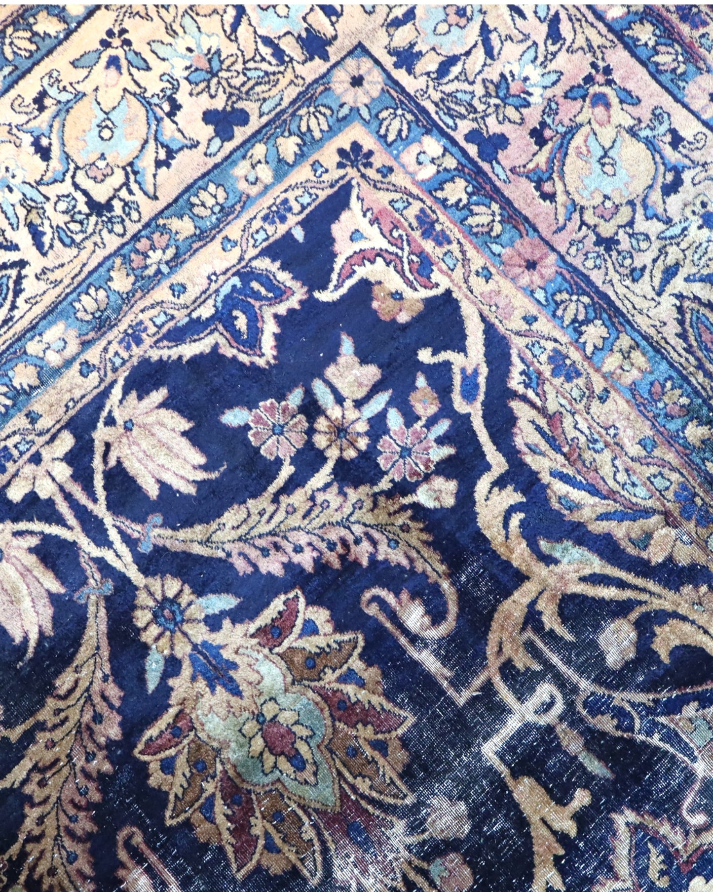 Tappeto Kashan antico 362x247cm