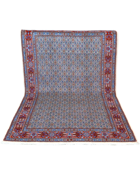 Tappeto geometrico 250x155 cm Mud, ideale per spazi raffinati.