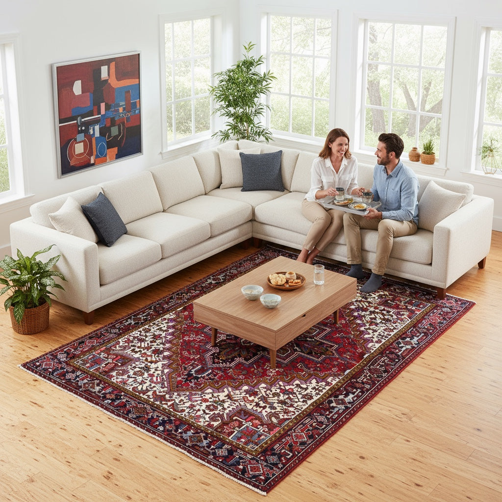 Heriz carpet 323x239cm