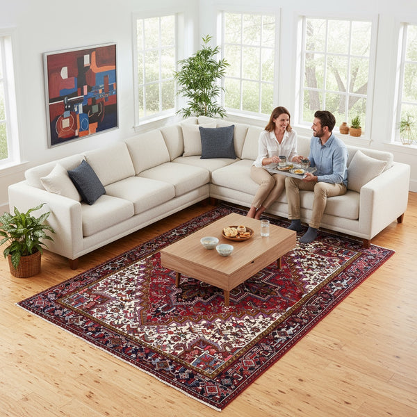 Heriz carpet 323x239cm