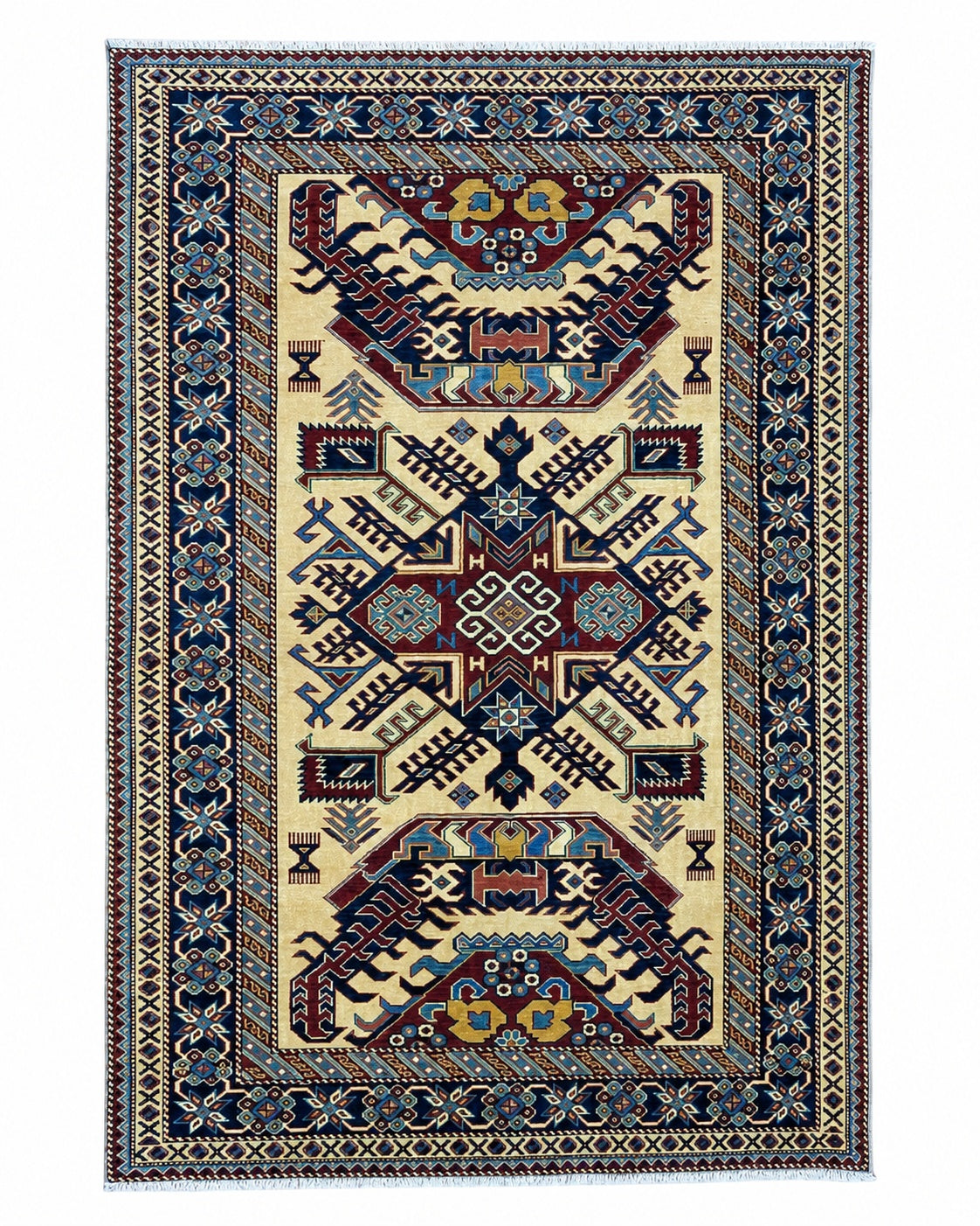 Shirvan Afghan Rug 164x117cm