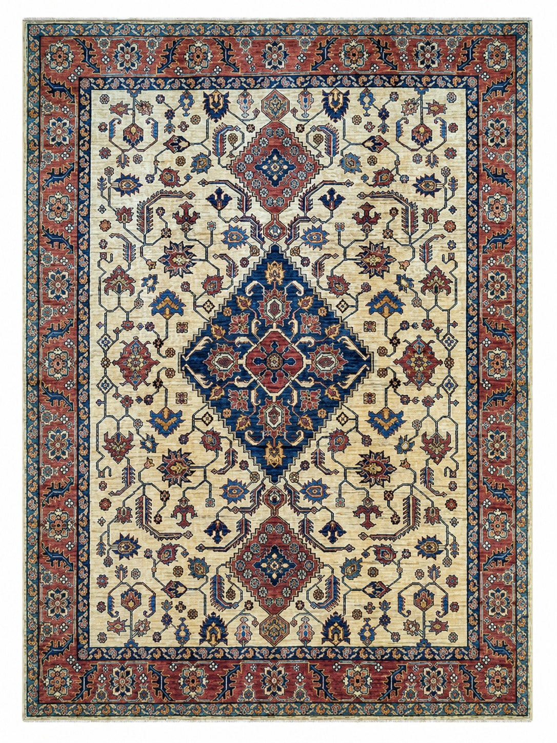 High quality Shirvan rug 253x184cm
