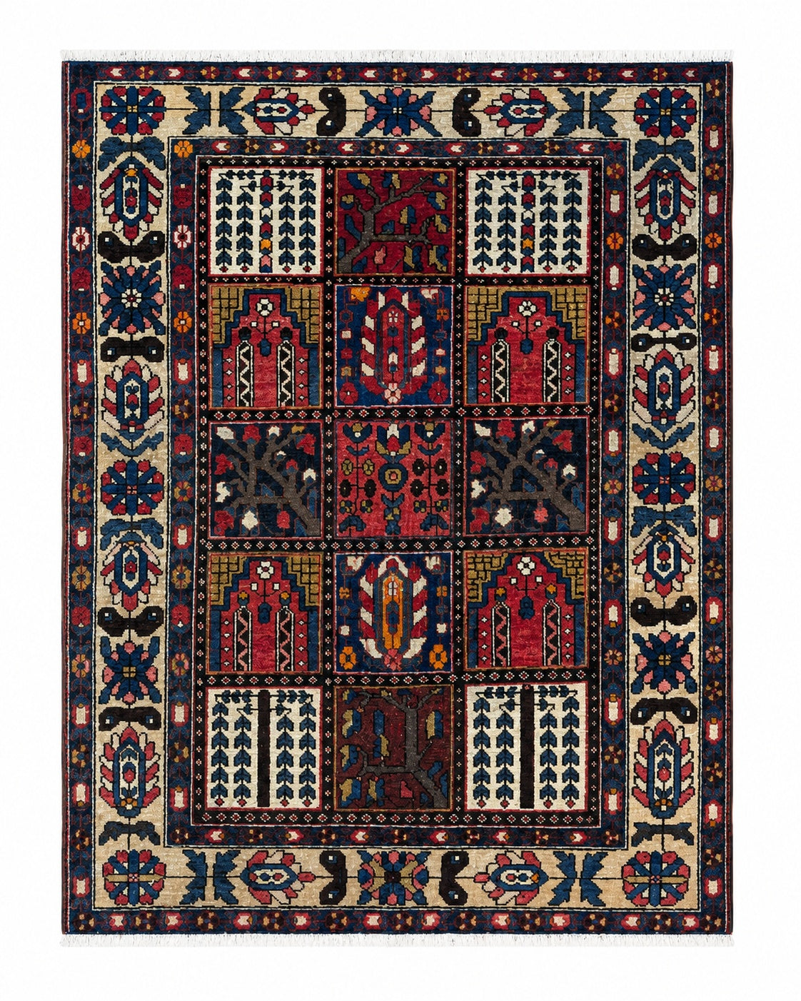 Bakhtiyari rug 196x148cm