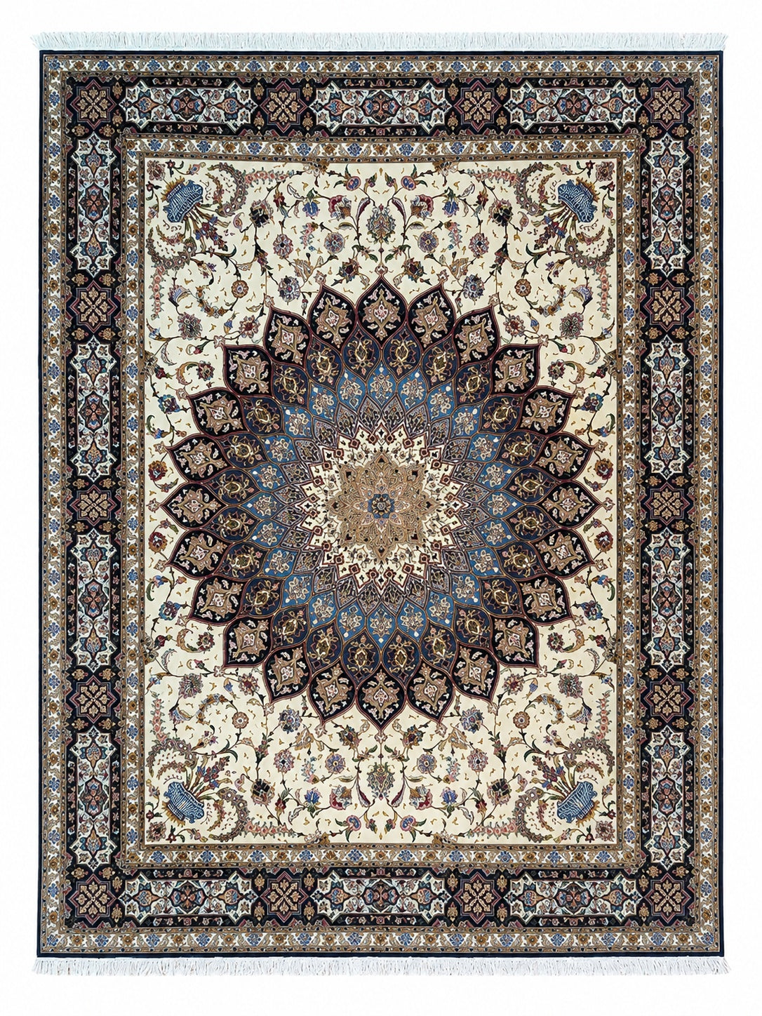 Tabriz 60Raj Rug 255x196cm