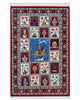 Tappeto Persiano Qom 125x80cm