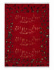 Tappeto Persiano Sanneh 145x99 cm Rosso Tribale