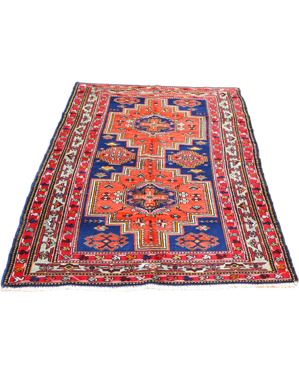 Tappeto Shirvan Antico 197x122 cm Annodato a Mano