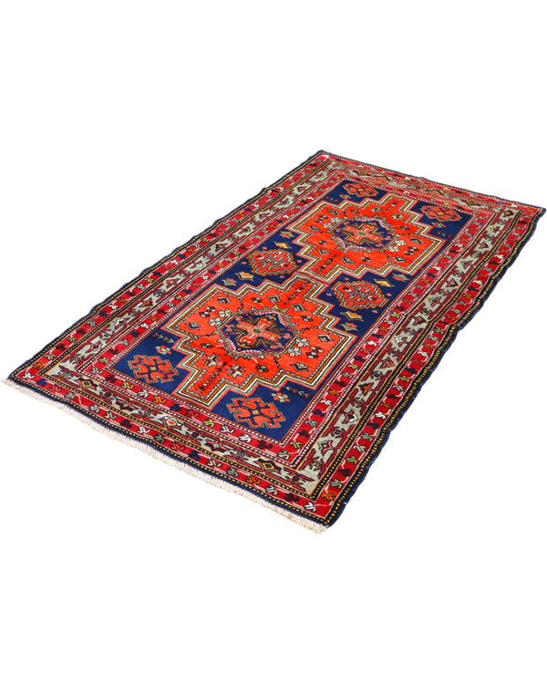 Tappeto Shirvan Antico 197x122 cm Annodato a Mano