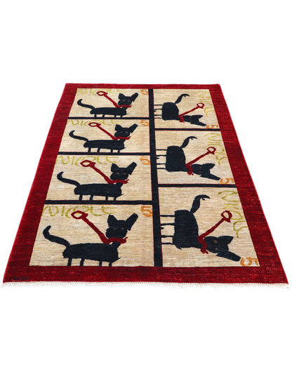 Modern rug 199x135cm