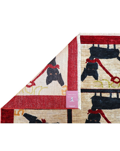 Modern rug 199x135cm