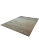 Tappeto moderno "Armonie Naturali", 357x273 cm, fondo beige con sfumature tono su tono, design semplice e contemporaneo, certificato di autenticità incluso.