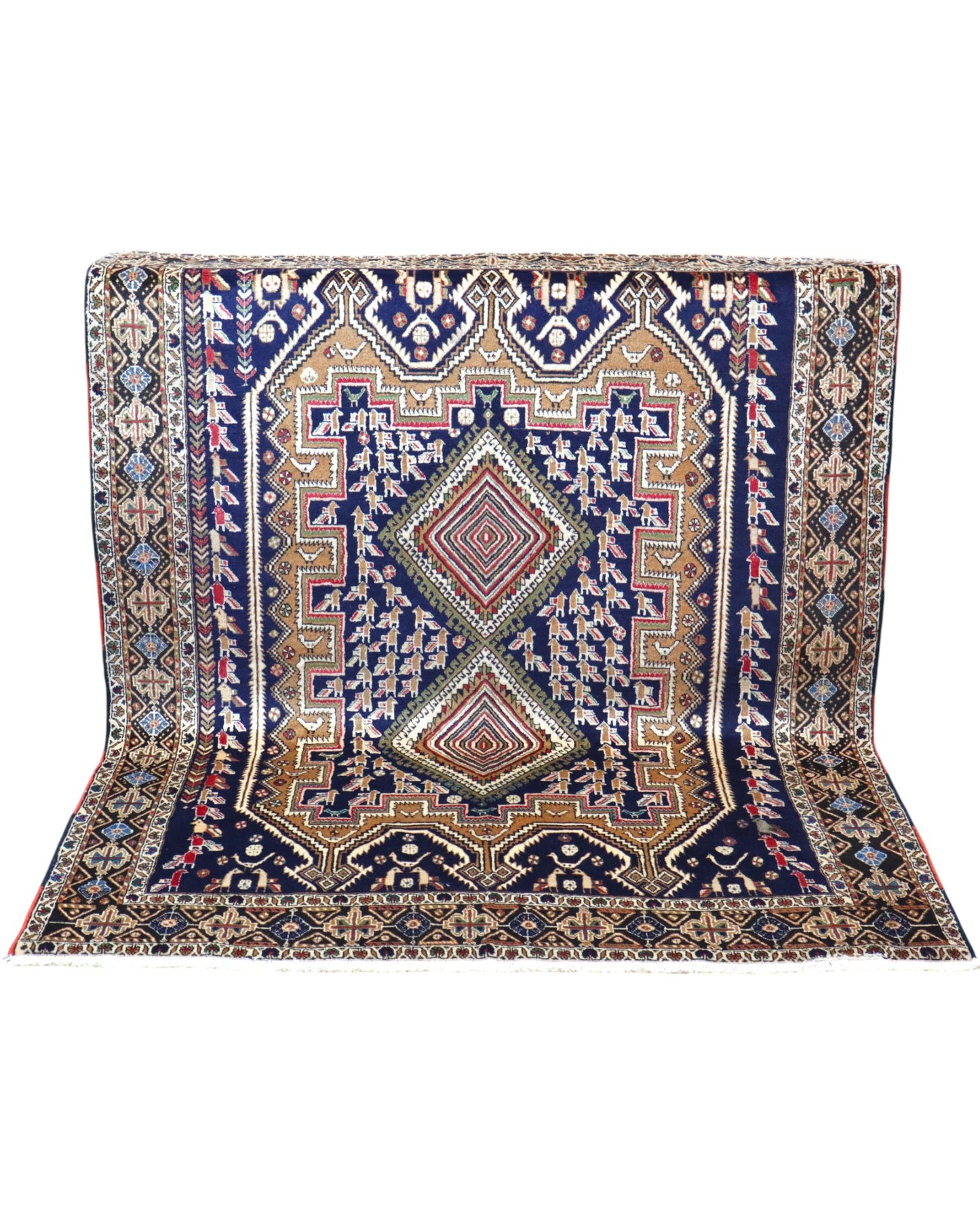 Tappeto afshar 195x156cm
