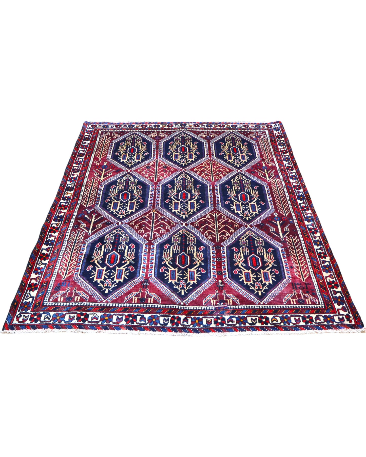 Tappeto afshar 185x153cm