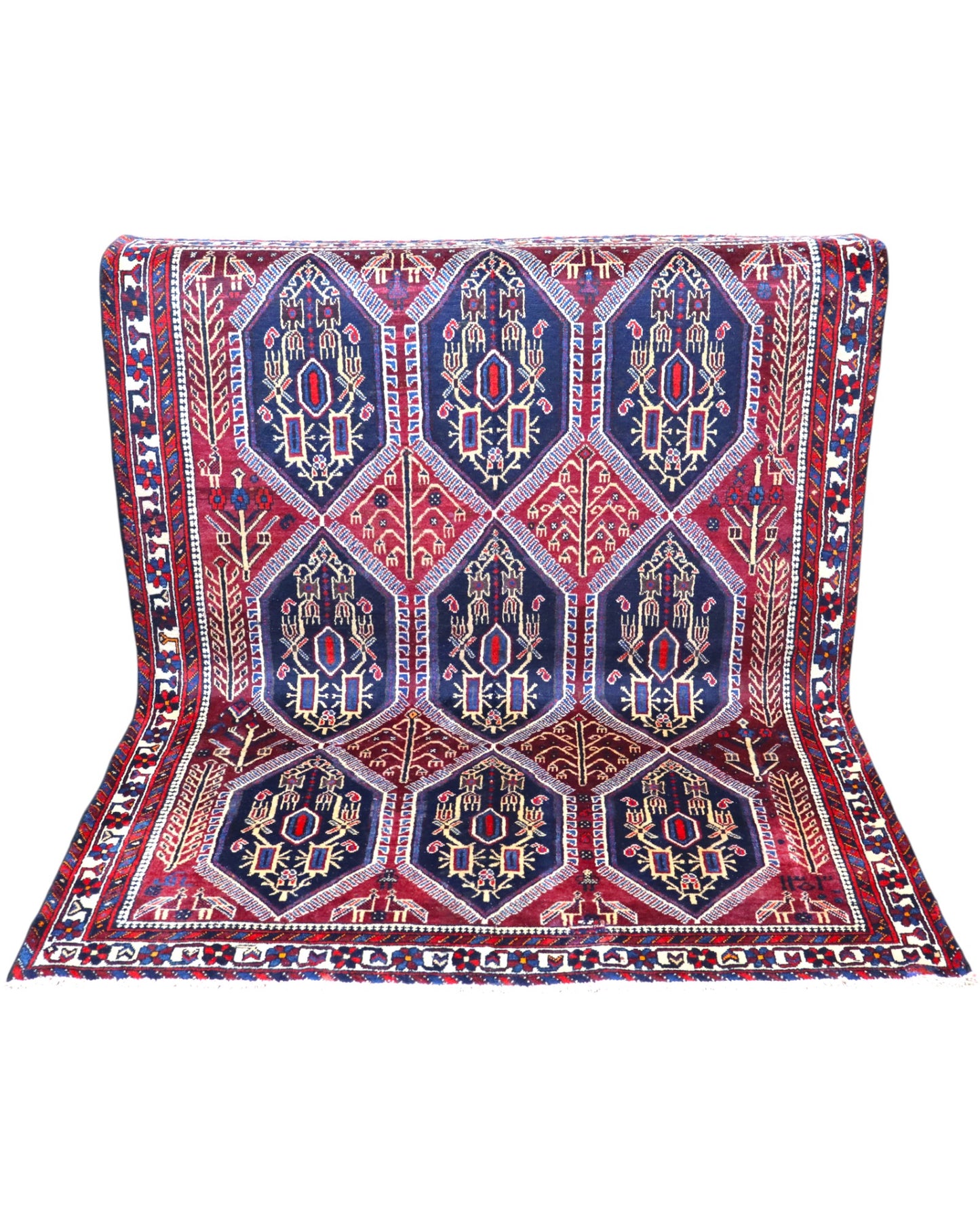 Tappeto afshar 185x153cm