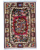 Tappeto persiano 153x107 cm multicolore con motivi floreali in soggiorno elegante