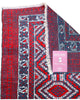 Tappeto Baluchistan fatto a mano in lana orientale 147x90 cm