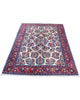 Tappeto persiano grande 215x138 cm avorio per ambiente interno luminoso