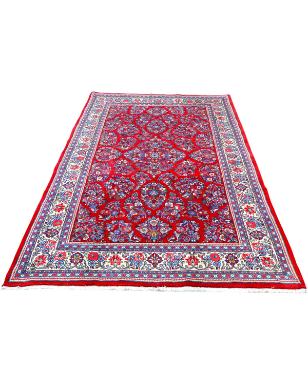 Tappeto persiano 255x158 cm con motivi delicati, aggiungi eleganza al tuo soggiorno