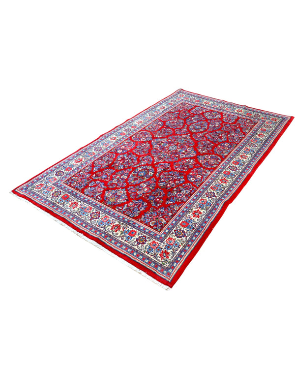 Tappeto Saraq 255x158 cm, ricco di dettagli, per un ambiente sofisticato e raffinato