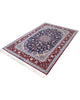 Tappeto blu e rosso 230x158 cm, perfetto per arricchire gli spazi di lusso