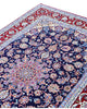 Tappeto persiano grande 230x158 cm con motivo floreale per arredamento elegante
