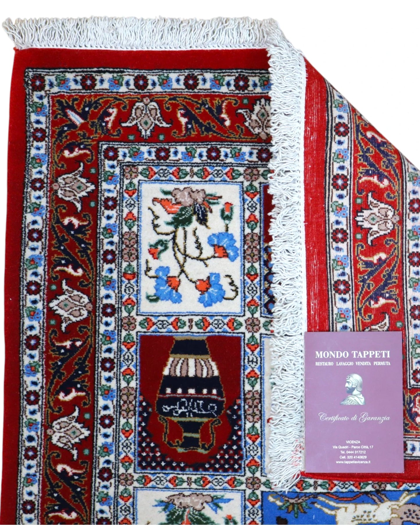 Tappeto Persiano Qom 125x80cm