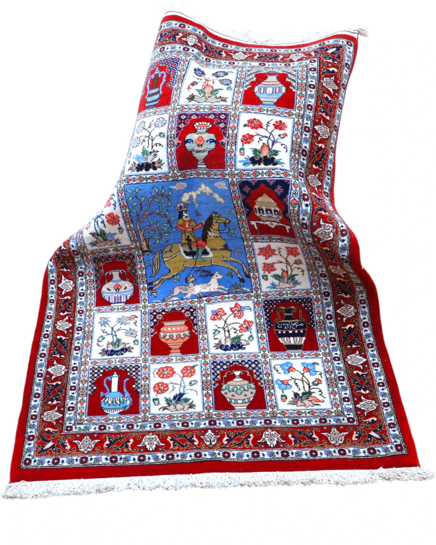 Tappeto Persiano Qom 125x80cm