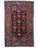 Tappeto antico Malayer 150x93 cm con design geometrico persiano