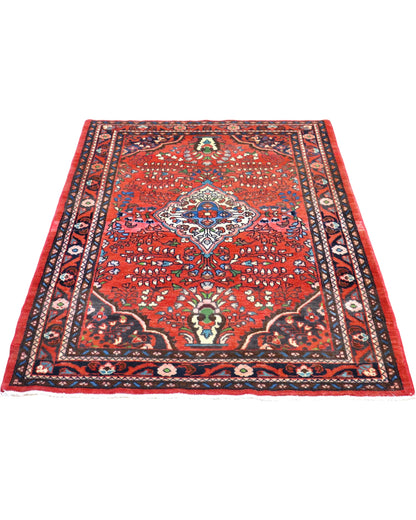 Tappeto Lilian 169x116 cm persiano, con fiori e dettagli eleganti