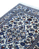 Tappeto elegante 150x107 cm avorio stile persiano in spazio moderno
