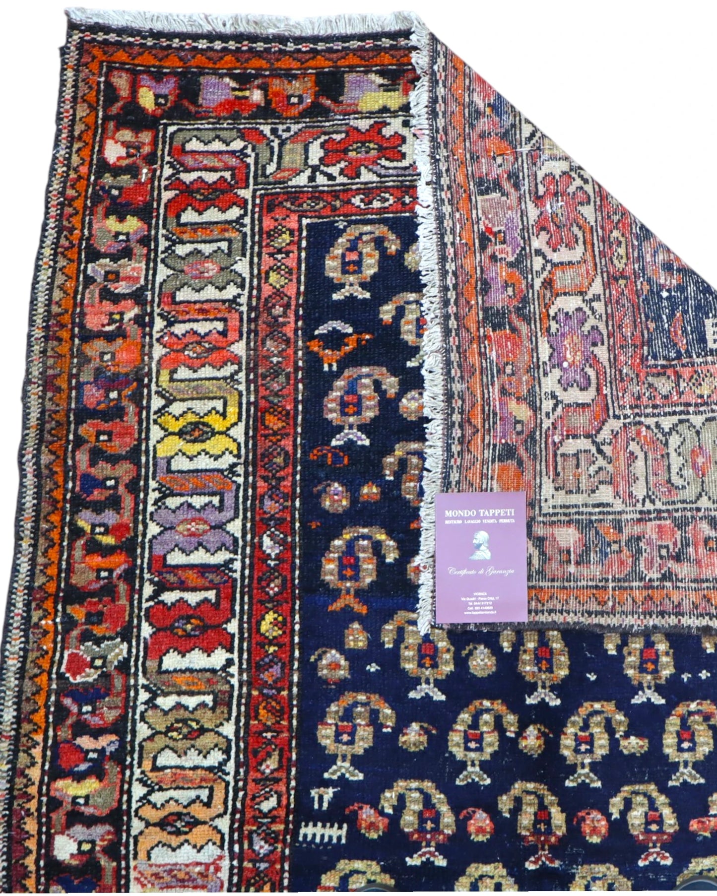 Tappeto Persiano Bakhtiyari 205x125 cm Annodato a Mano
