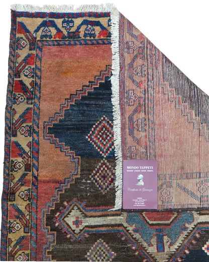 Tappeto Persiano Bakhtiyari 238x105 cm Annodato a Mano