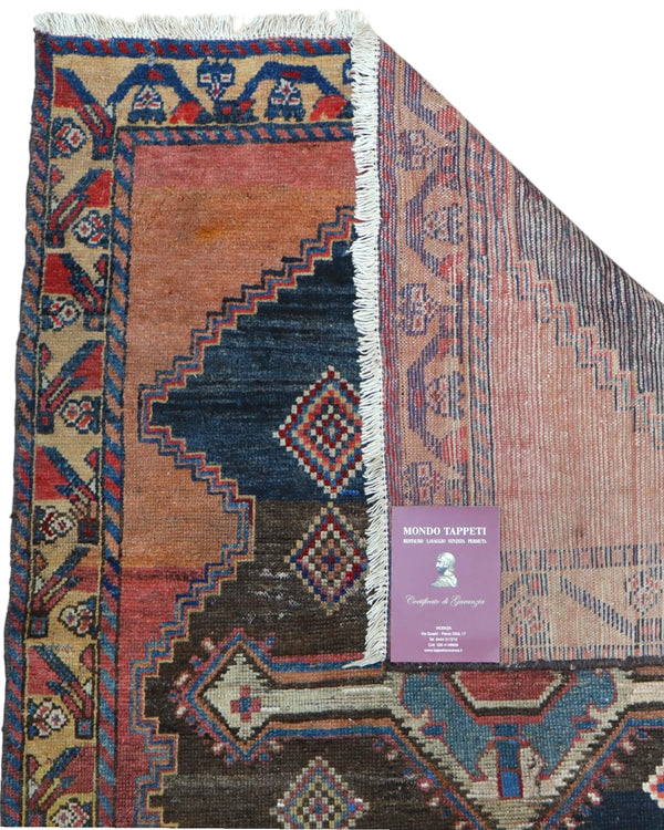 Tappeto Persiano Bakhtiyari 238x105 cm Annodato a Mano