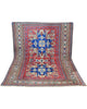 Tappeto caucasico 250x162 cm con motivi tribali eleganti
