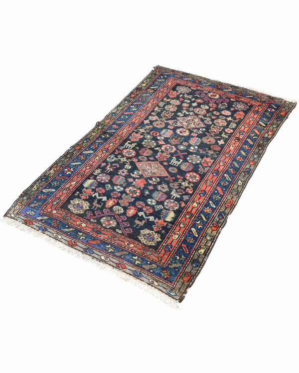 Tappeto Malayer Antico 161x102 cm | Tappeto Persiano Annodato a Mano