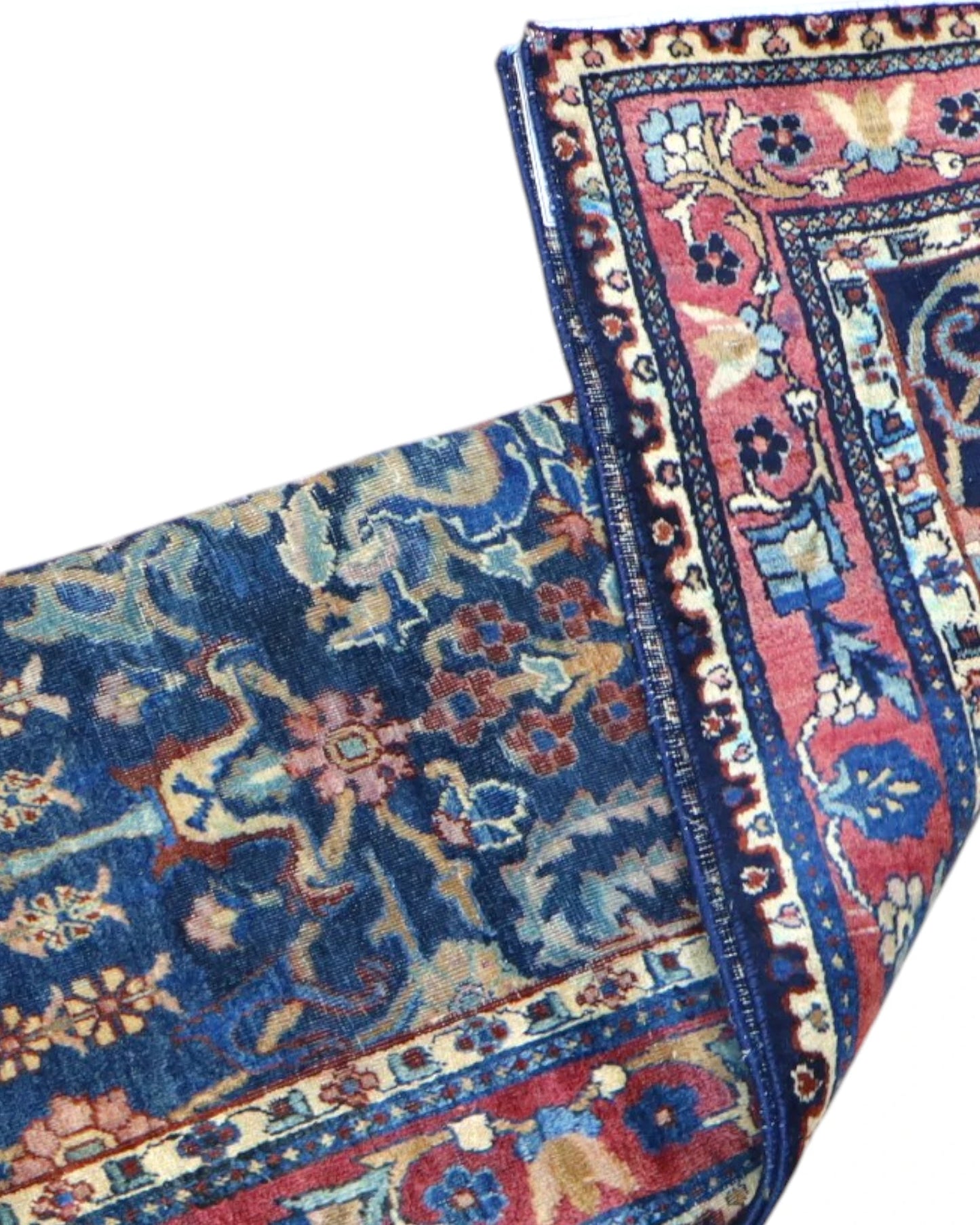 Tappeto Farahan Antico 141x83 cm | Tappeto Persiano Annodato a Mano