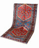 Tappeto Caucaso Antico 217x107 cm | Tappeto Orientale Annodato a Mano