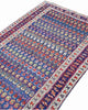 Tappeto Orientale Caucaso Antico 266x136 cm Annodato a Mano