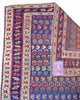 Tappeto Orientale Caucaso Antico 266x136 cm Annodato a Mano
