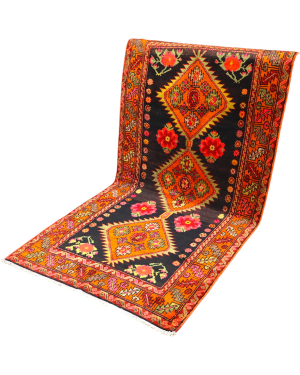 Tappeto Gharabagh Antico 230x112 cm | Tappeto Persiano Annodato a Mano