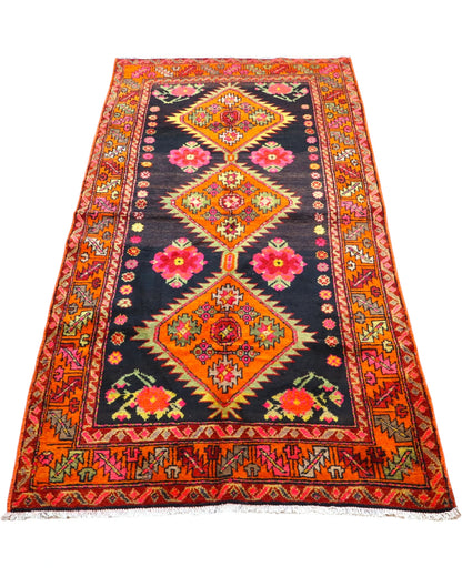 Tappeto Gharabagh Antico 230x112 cm | Tappeto Persiano Annodato a Mano