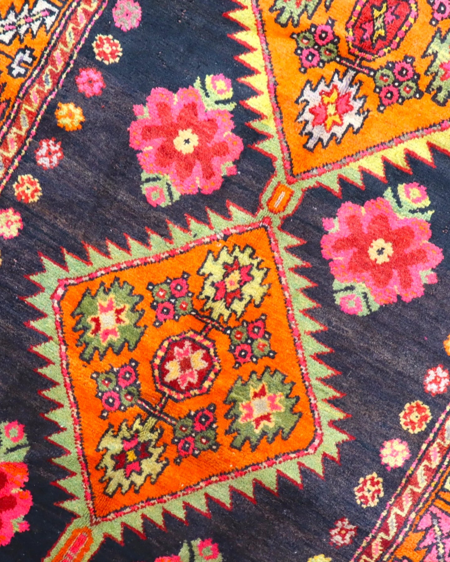 Tappeto Gharabagh Antico 230x112 cm | Tappeto Persiano Annodato a Mano