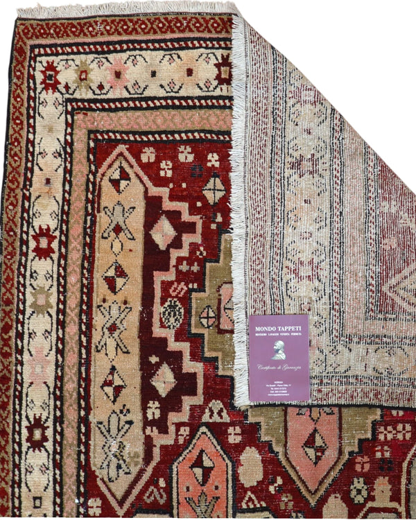 Tappeto Shirvan Antico 275x100 cm | Tappeto Orientale Annodato a Mano