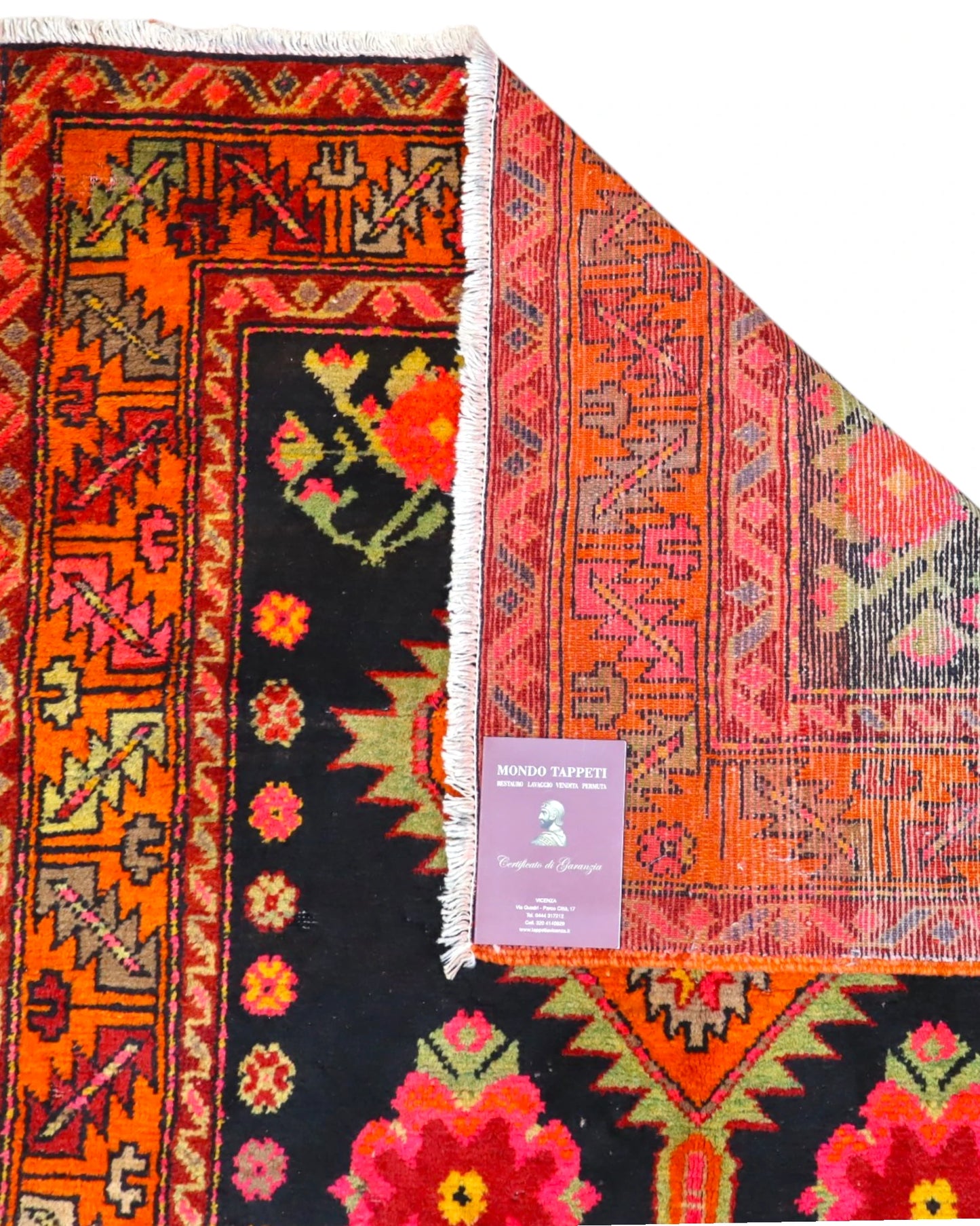 Tappeto Gharabagh Antico 230x112 cm | Tappeto Persiano Annodato a Mano