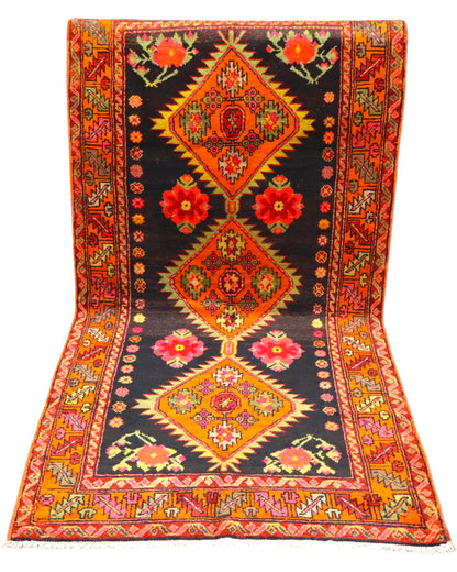 Tappeto Gharabagh Antico 230x112 cm | Tappeto Persiano Annodato a Mano
