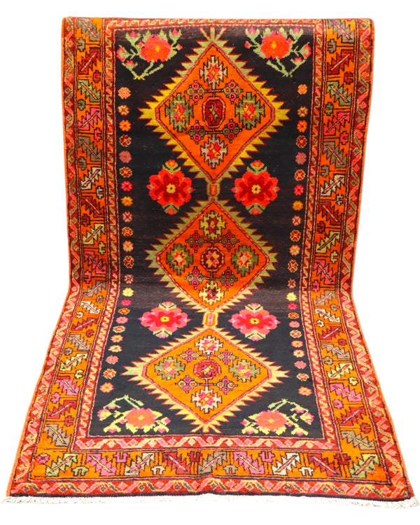Tappeto Gharabagh Antico 230x112 cm | Tappeto Persiano Annodato a Mano